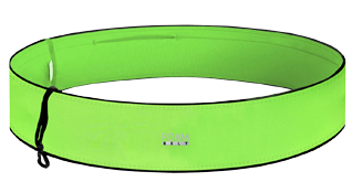 Laufgürtel Formbelt - Neon-Grün