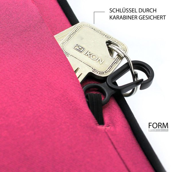 Laufguertel Bauchtasche Formbelt Plus pink 03