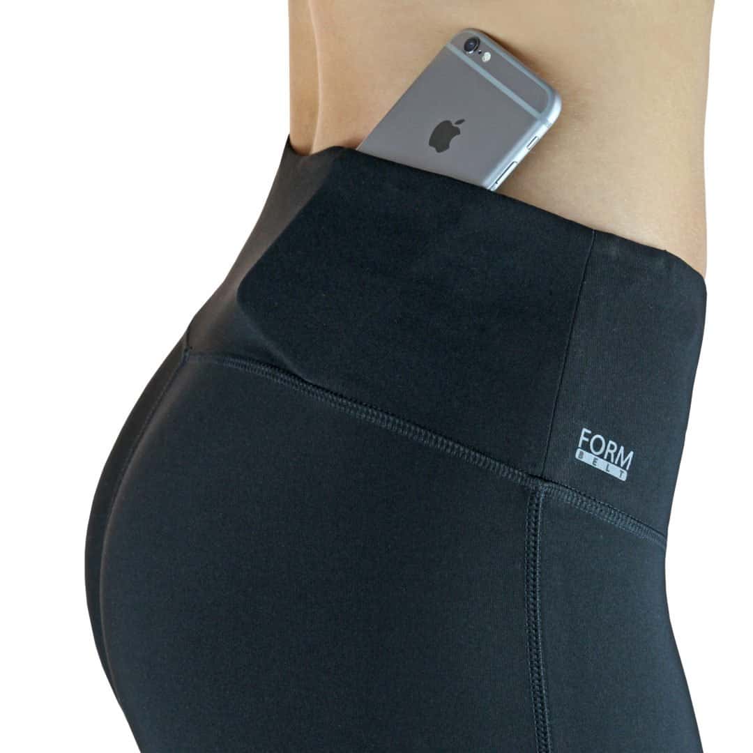 Sport Leggings Mit Tasche Für Handy Formbelt® lange Sport Leggings mit Taschen fürs Handy & Mesh-Details!